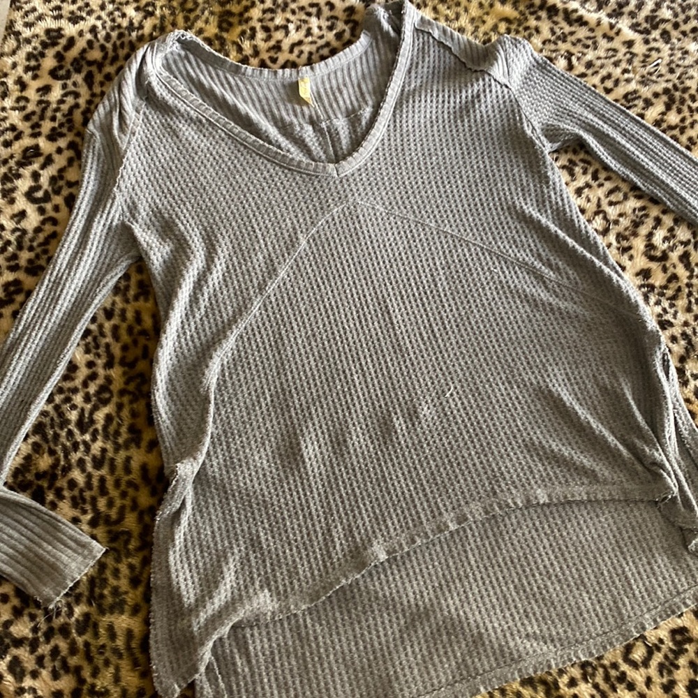 FINAL PRICE Super soft free people waffle knit
